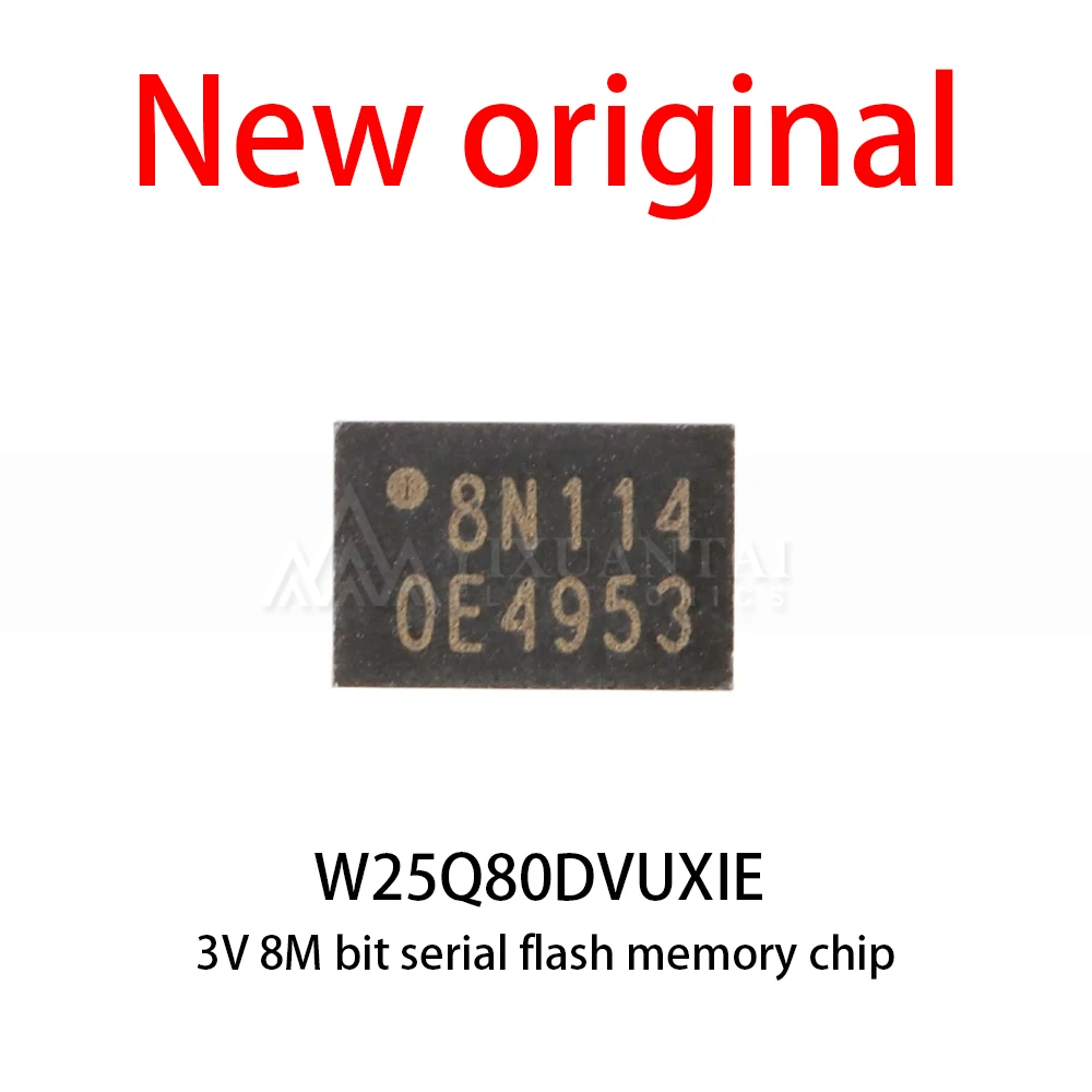 (10-50Piece) New original patch W25Q80DVUXIE W25Q80 25Q80 USON-8 3V 8M bit serial flash memory chip
(10-50Piece) New original patch W25Q80DVUXIE W25Q80 25Q80 USON-8 3V 8M bit serial flash memory chip 
