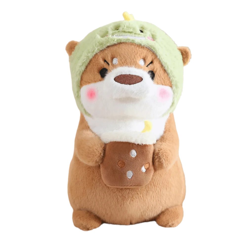 Soft Material Otter Plush Toy Lovely Design Headgear design Cartoon Animal Toy 30/40cm Transformable Fruit Otter Doll
Soft Material Otter Plush Toy Lovely Design Headgear design Cartoon Animal Toy 30/40cm Transformable Fruit Otter Doll