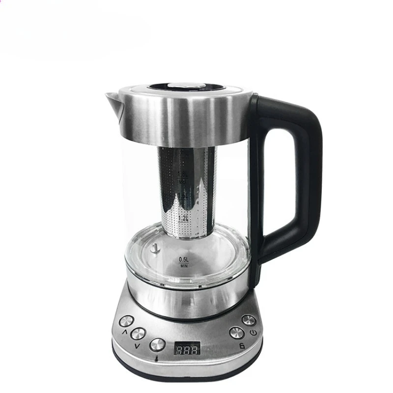 Multifunctional luxury stainless steel electric kettle Smart health pot Digital temperature control base Rose gold tea maker
Multifunctional luxury stainless steel electric kettle Smart health pot Digital temperature control base Rose gold tea maker