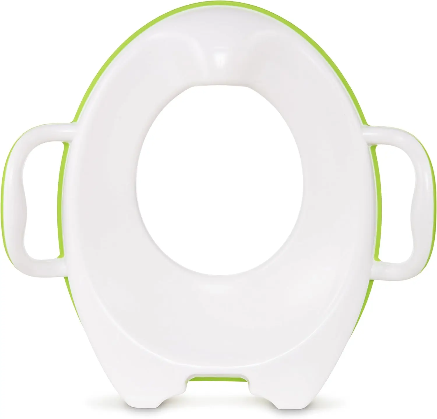Sturdy potty training seat for toddlers, ergonomic design, easy-clean green surface, secure fit on standard toilets
Sturdy potty training seat for toddlers, ergonomic design, easy-clean green surface, secure fit on standard toilets