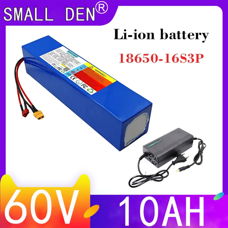 New 60v 10ah 1000 lithium battery 16 s3p 67.2w high performance for electric bike scooter motorcycle tricycle 2. 7 v2a charger
New 60v 10ah 1000 lithium battery 16 s3p 67.2w high performance for electric bike scooter motorcycle tricycle 2. 7 v2a charger