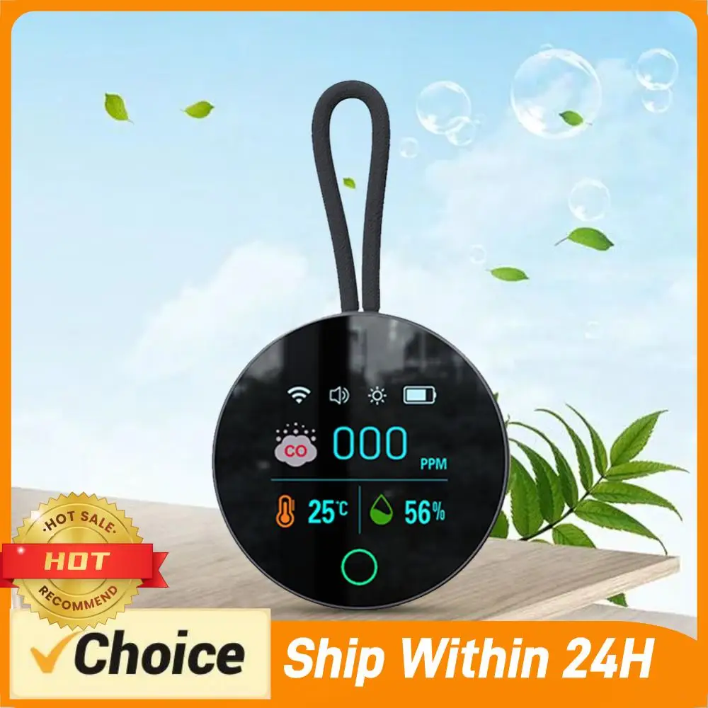 3 In 1 Carbon Monoxide Detector 1000mAh CO Air Quality Monitor CO Detector Alarm Temp Humidity Sensor for Outdoor Camping RV Car
3 In 1 Carbon Monoxide Detector 1000mAh CO Air Quality Monitor CO Detector Alarm Temp Humidity Sensor for Outdoor Camping RV Car
