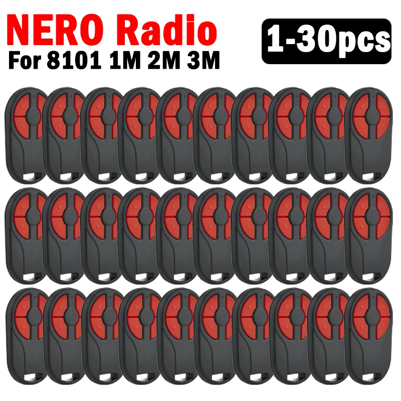 NERO RADIO 8101 2M Garage Remote Control 434.42MHz For RADIO 8101-1M 8101-2M 8101-4M wireless Gate Remote Control Keychains
NERO RADIO 8101 2M Garage Remote Control 434.42MHz For RADIO 8101-1M 8101-2M 8101-4M wireless Gate Remote Control Keychains