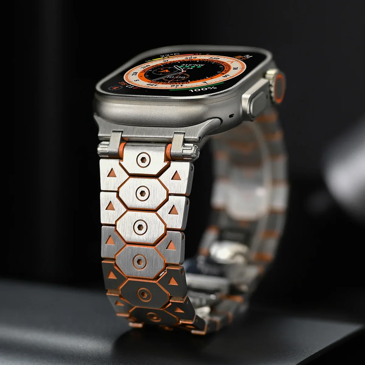 Luxury Titanium Color Strap for Apple Watch 10 Ultra 2 Band 49mm 45mm 44mm 42 Metal Stainless Steel Bracelet Iwatch 9 8 7 6 5 SE
Luxury Titanium Color Strap for Apple Watch 10 Ultra 2 Band 49mm 45mm 44mm 42 Metal Stainless Steel Bracelet Iwatch 9 8 7 6 5 SE