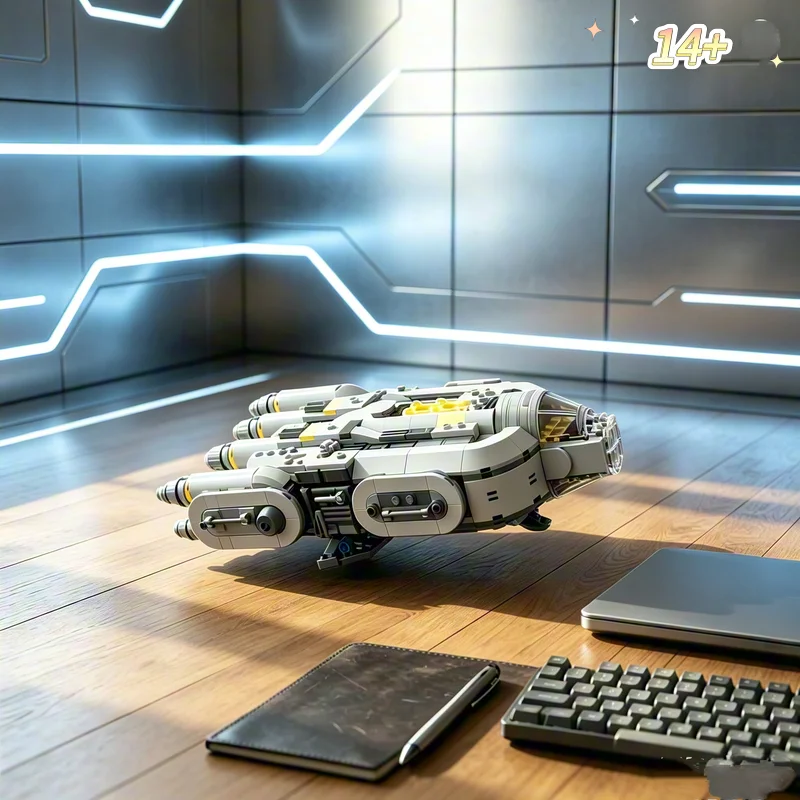 2026 New 701pcs Interstellar Conflict Spaceship Mandalorian MOC Anzellan Starship Building Block Model DIY Toy Birthday Gifts
2026 New 701pcs Interstellar Conflict Spaceship Mandalorian MOC Anzellan Starship Building Block Model DIY Toy Birthday Gifts