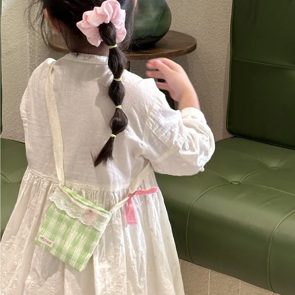 Lace Plaid Type Cotton Kids Small Crossbody Bag Cute Backpack for Girls Toddler Purse Play House Princess Deree-up Tool Backpack
Lace Plaid Type Cotton Kids Small Crossbody Bag Cute Backpack for Girls Toddler Purse Play House Princess Deree-up Tool Backpack