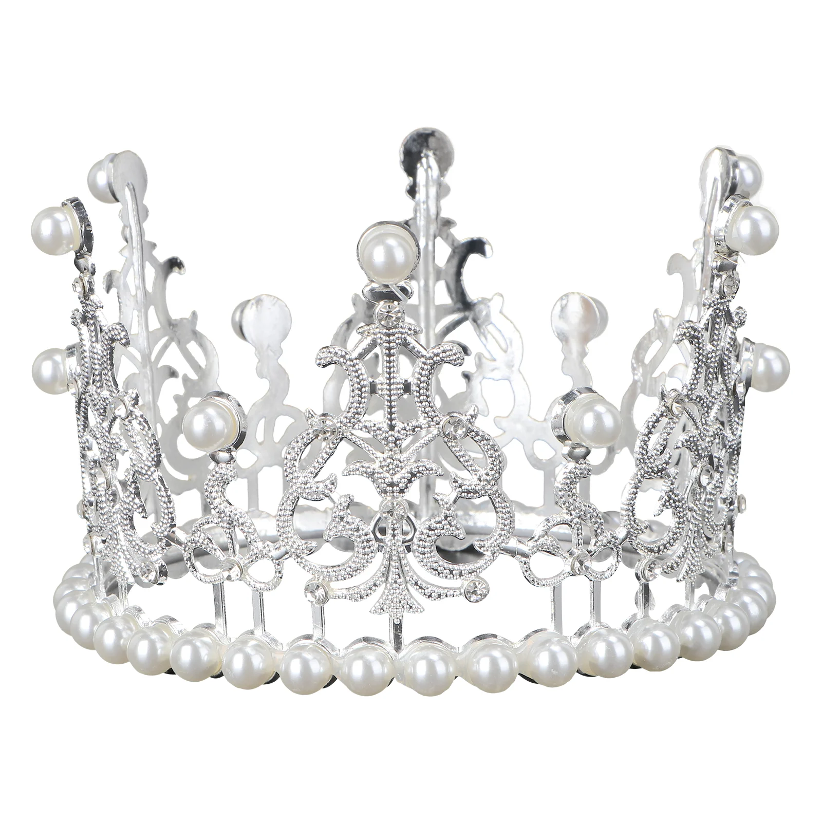 Wedding Decor Cake Centerpiece Headband Crown Small Topper Decoration for Party with Rhinestones Pearls Child Bride
Wedding Decor Cake Centerpiece Headband Crown Small Topper Decoration for Party with Rhinestones Pearls Child Bride