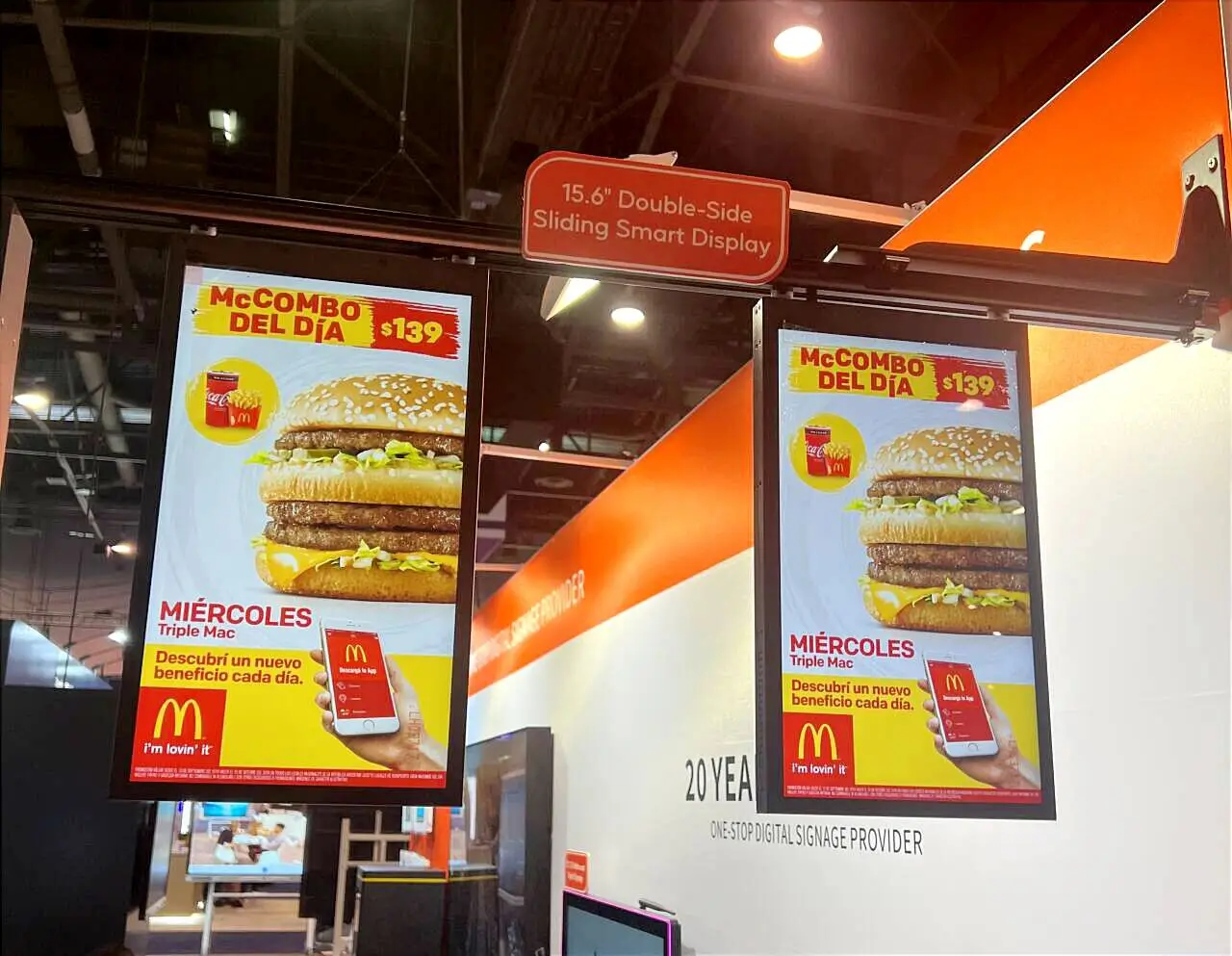 Window Display Double Sided Ceiling 43 49 55 Inch Floor Standing Digital Signage Displays Screen For Advertising Factory Price
Window Display Double Sided Ceiling 43 49 55 Inch Floor Standing Digital Signage Displays Screen For Advertising Factory Price