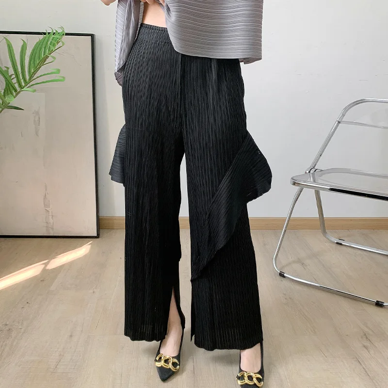Miyake Solid Color Pants 2025 Summer New Europe and The United States and The United States Slim Thin Casual Straight Pants
Miyake Solid Color Pants 2025 Summer New Europe and The United States and The United States Slim Thin Casual Straight Pants