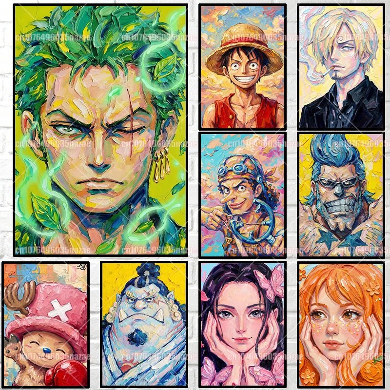 Classic Anime One Piece Poster Luffy Zoro Sanji HD Canvas Painting Wall Art Decoration Suitable for Cafe Bar Living Room Bedroom
Classic Anime One Piece Poster Luffy Zoro Sanji HD Canvas Painting Wall Art Decoration Suitable for Cafe Bar Living Room Bedroom