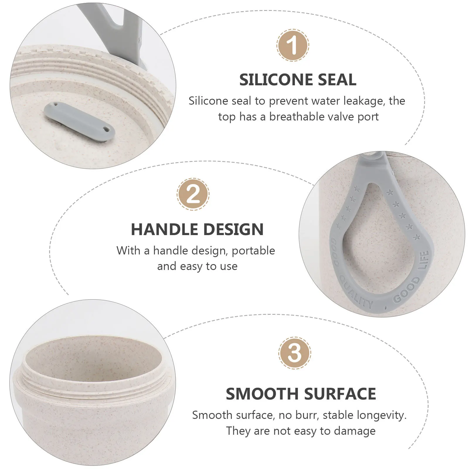 1Pcs Insulation Cup Vacuum Thermal Bottle Portable Soup Mug for Outdoor Travel Home Office Car Use Sealed Leakproof Design
1Pcs Insulation Cup Vacuum Thermal Bottle Portable Soup Mug for Outdoor Travel Home Office Car Use Sealed Leakproof Design