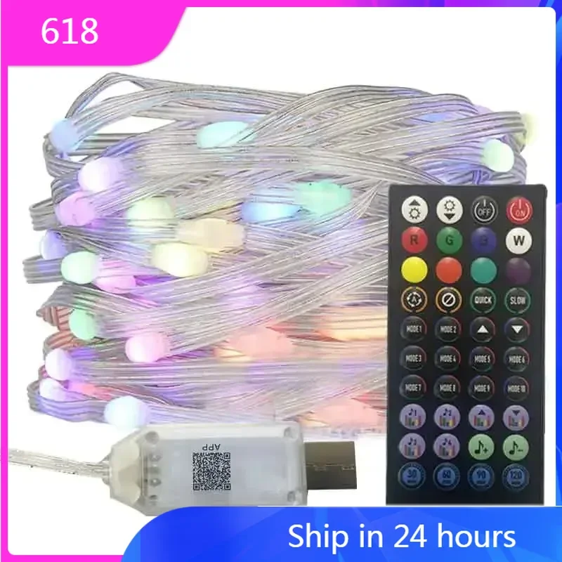LED Fairy Lights Dream Color USB LED String Light Bedroom Party Wedding Christmas Tree Decoration Outdoor Garden Lights Garland
LED Fairy Lights Dream Color USB LED String Light Bedroom Party Wedding Christmas Tree Decoration Outdoor Garden Lights Garland