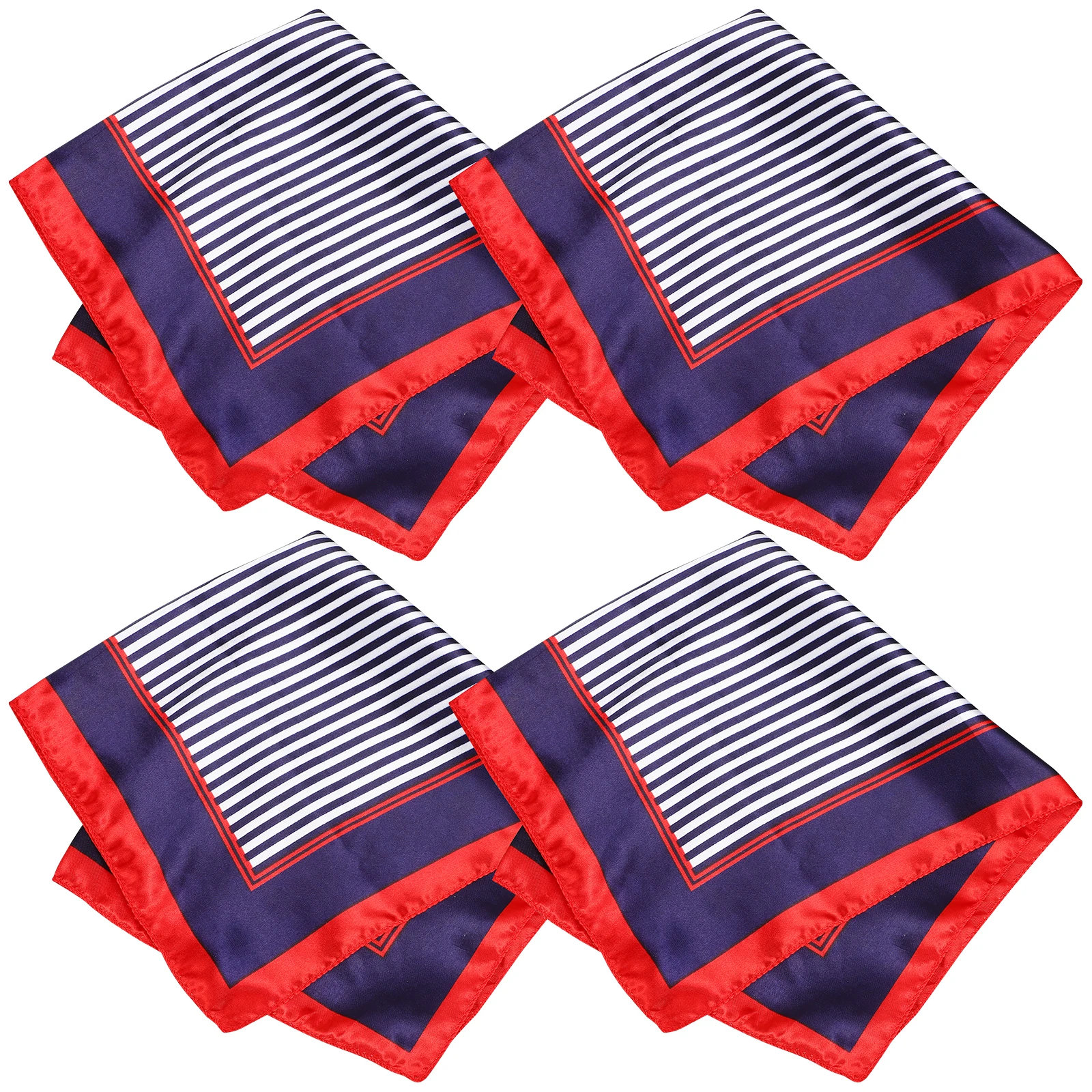 4 Pcs Handkerchief Silk Hair Scarf Neck Scarves for Women Dressy Stripe 45% Lightweight Scarfs
4 Pcs Handkerchief Silk Hair Scarf Neck Scarves for Women Dressy Stripe 45% Lightweight Scarfs
