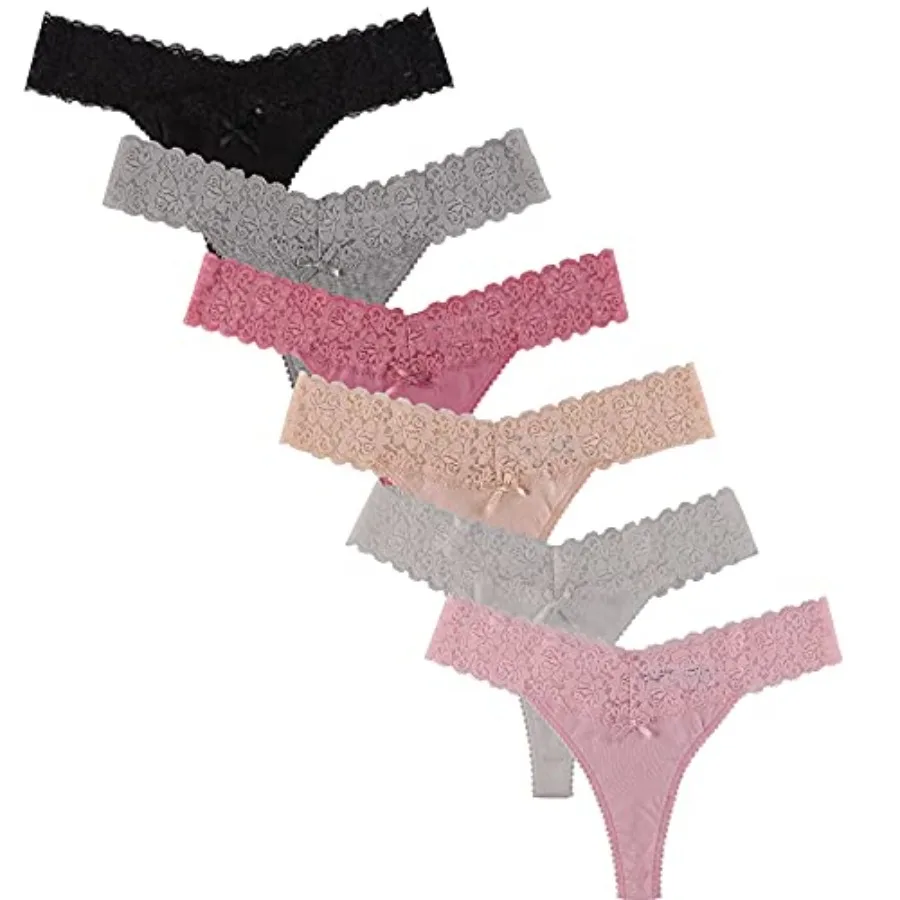 UWOCEKA Cotton Thongs - Thongs for Women Pack, Cute Underwear Sexy Panties for Lady
UWOCEKA Cotton Thongs - Thongs for Women Pack, Cute Underwear Sexy Panties for Lady