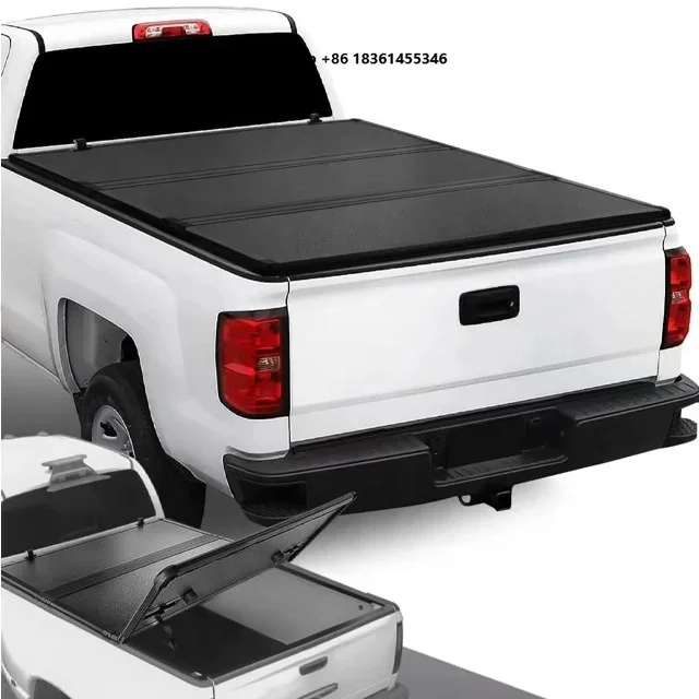Waterproof Dustproof Black Aluminum Alloy Hard Tri-fold Locking Tonneau Cover No Drill Installation for Pickup Trucks Rear Lid
Waterproof Dustproof Black Aluminum Alloy Hard Tri-fold Locking Tonneau Cover No Drill Installation for Pickup Trucks Rear Lid