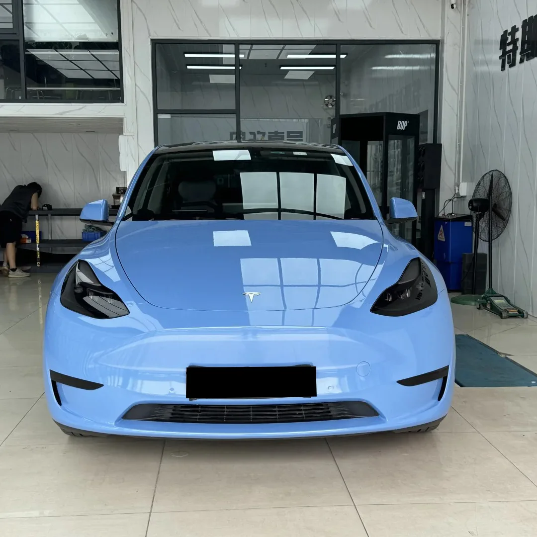 PET Abu Dhabi Blue Full Car Wrap Vinyl PVC PET Auto Body Sticker Color Changing Film Roll Paint Protection 1.52X18M
PET Abu Dhabi Blue Full Car Wrap Vinyl PVC PET Auto Body Sticker Color Changing Film Roll Paint Protection 1.52X18M