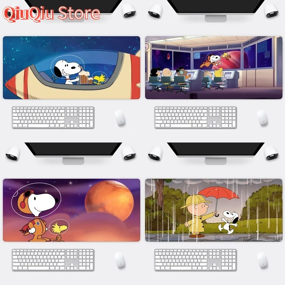 Коврик для мыши с рисунком Снупи, офисный большой маленький коврик для мыши, ПК, компьютерная игровая клавиатура, резиновый противоскользящий коврик для мыши
Коврик для мыши с рисунком Снупи, офисный большой маленький коврик для мыши, ПК, компьютерная игровая клавиатура, резиновый противоскользящий коврик для мыши