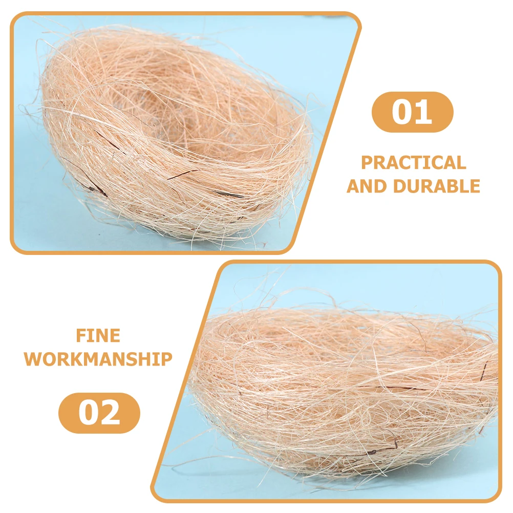 12 Pcs Bird Nest Decorative Plate Weaving Artificial Faux Nests Small Size Candies Egg Easter Supplies Wedding Christmas Party
12 Pcs Bird Nest Decorative Plate Weaving Artificial Faux Nests Small Size Candies Egg Easter Supplies Wedding Christmas Party