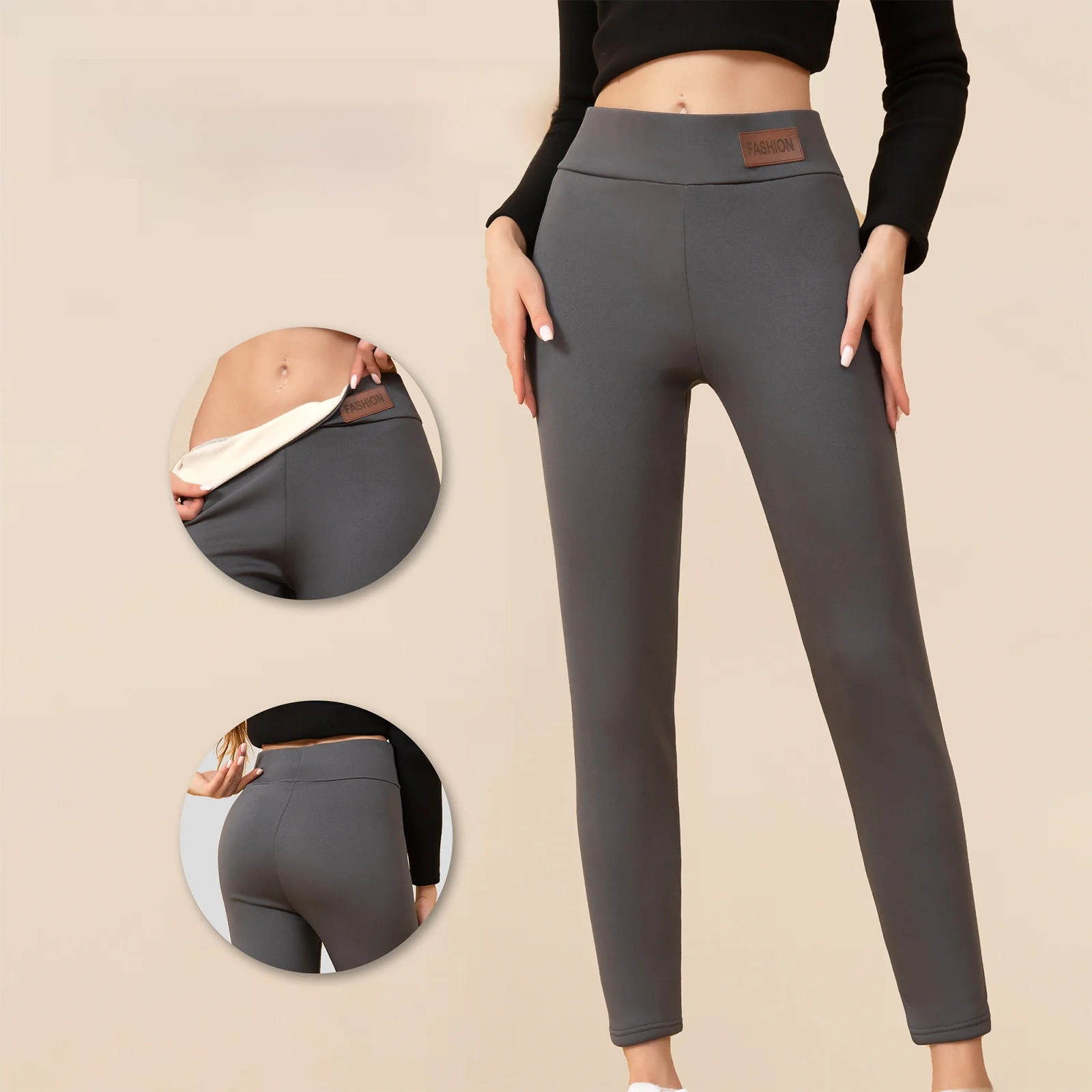 Женские леггинсы из тонкого овечьего вельвета с эластичным поясом, облегающие, с высокой талией, теплые, хлопковые, длинные брюки, осенняя мода, женские брюки
Женские леггинсы из тонкого овечьего вельвета с эластичным поясом, облегающие, с высокой талией, теплые, хлопковые, длинные брюки, осенняя мода, женские брюки