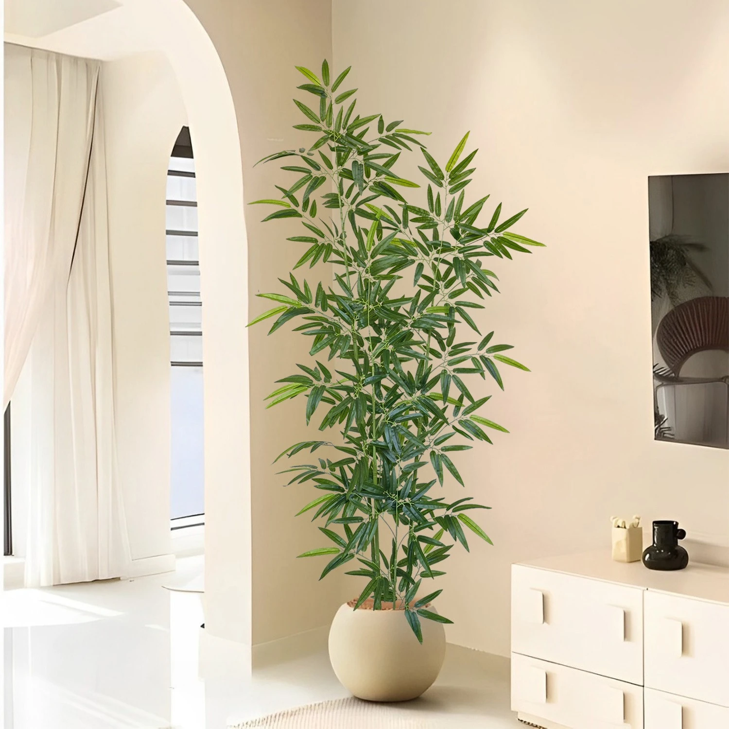 Искусственный зеленый бамбук, пластик, большой бамбук, 160 см до 210 см, искусственное растение, семейный отель, украшение для сада, имитация бамбука
Искусственный зеленый бамбук, пластик, большой бамбук, 160 см до 210 см, искусственное растение, семейный отель, украшение для сада, имитация бамбука