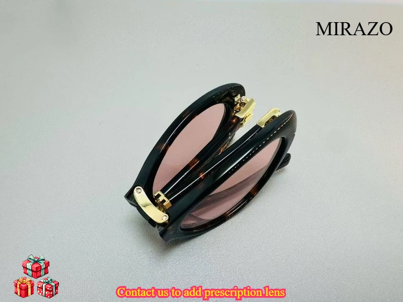 Korean High-Quality Acetate Cat-Eye Foldable Sunglasses Fashion GM Glasses UV400 Portable Luxury Trendy Eyewear Men Women
Korean High-Quality Acetate Cat-Eye Foldable Sunglasses Fashion GM Glasses UV400 Portable Luxury Trendy Eyewear Men Women