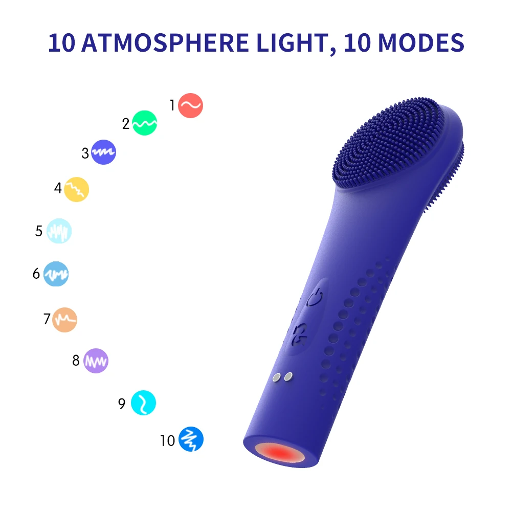 Electric Facial Cleansing Brush Deep Pore Cleaning Sonic Vibration Waterproof Acne Blackhead Remover Pore Cleaner Silicone
Electric Facial Cleansing Brush Deep Pore Cleaning Sonic Vibration Waterproof Acne Blackhead Remover Pore Cleaner Silicone