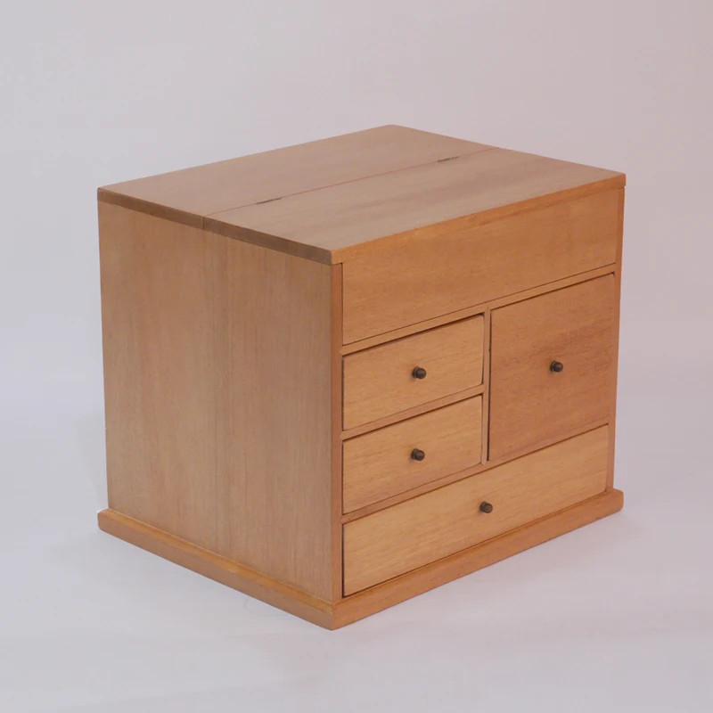 Chinese retro storage box solid wood black walnut jewelry essential oil multi-layer drawer
Chinese retro storage box solid wood black walnut jewelry essential oil multi-layer drawer