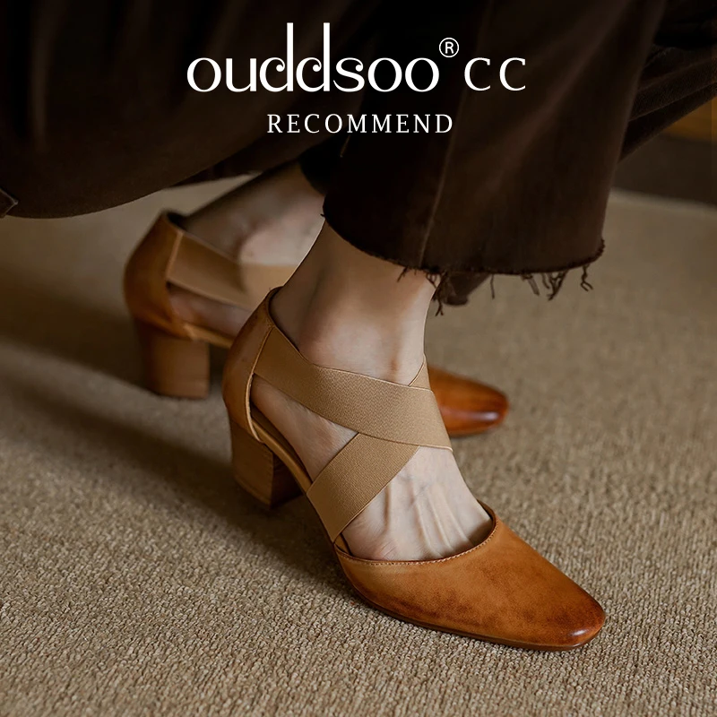 Ods Elegant High Heels Women Shoes Fashion Chunky Women's Sandals Designer 2025 Summer Trend New Ballet Pumps Mujer De Zapatilla
Ods Elegant High Heels Women Shoes Fashion Chunky Women's Sandals Designer 2025 Summer Trend New Ballet Pumps Mujer De Zapatilla