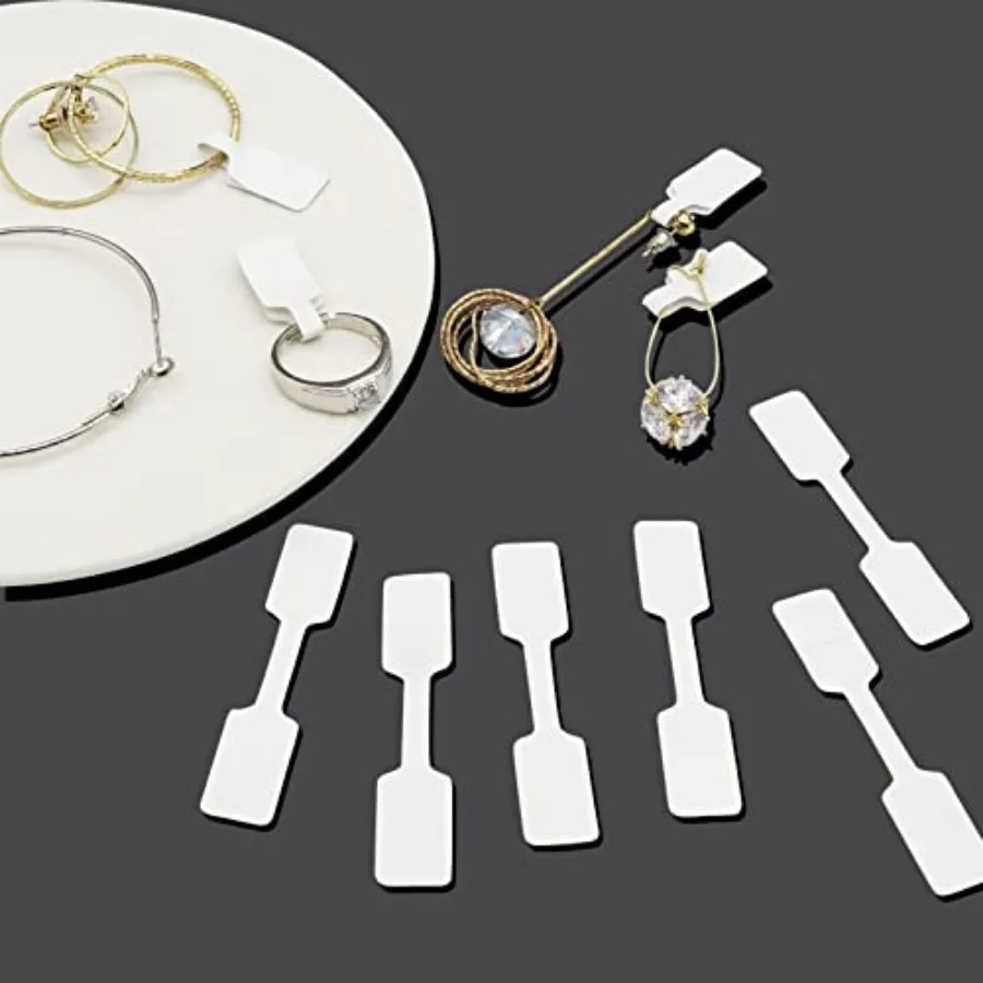 500-Pcs Blank Square Adhesive Jewelry Price Tags - White Ring Stickers for Display, Craft Shows and Boutique Packaging - Remova
500-Pcs Blank Square Adhesive Jewelry Price Tags - White Ring Stickers for Display, Craft Shows and Boutique Packaging - Remova