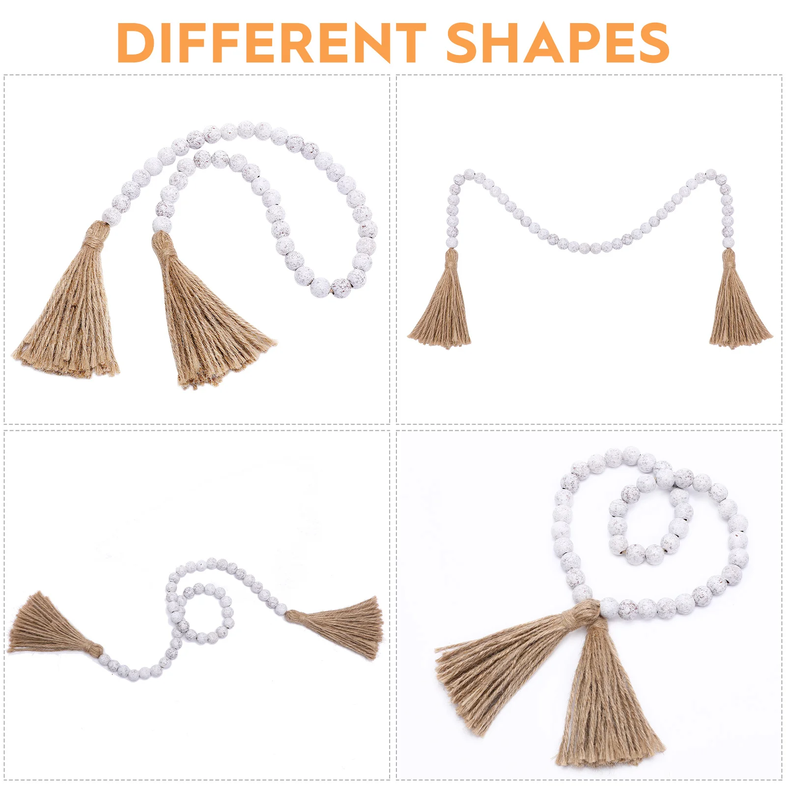 Wooden Bead Garland With Tassels Hanging Decoration For Home Door Shelf Lamp Lantern Party Decor Beaded String Ornament Wreath
Wooden Bead Garland With Tassels Hanging Decoration For Home Door Shelf Lamp Lantern Party Decor Beaded String Ornament Wreath