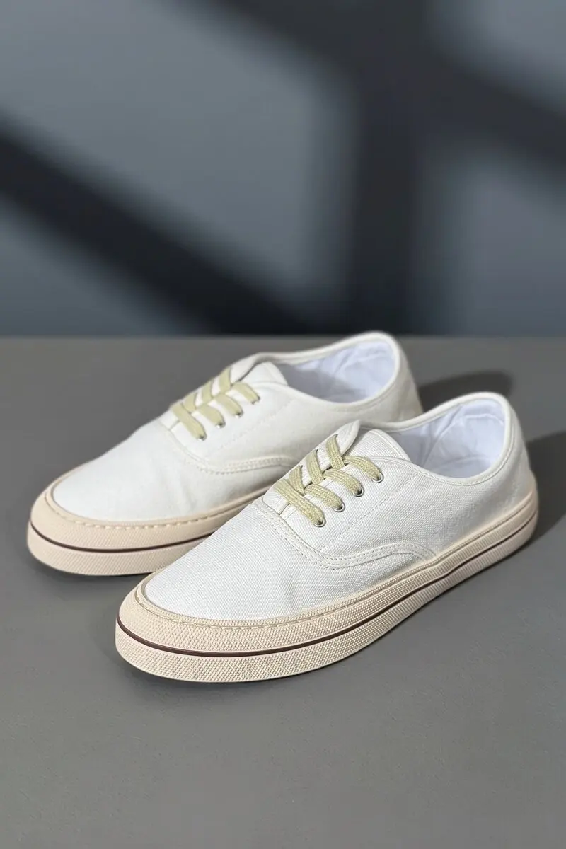 Old Money Style Men's White Canvas Shoes Thick Sole Platform Sneakers Lace-up Low Top Casual Breathable Board Shoes Couples 2026
Old Money Style Men's White Canvas Shoes Thick Sole Platform Sneakers Lace-up Low Top Casual Breathable Board Shoes Couples 2026