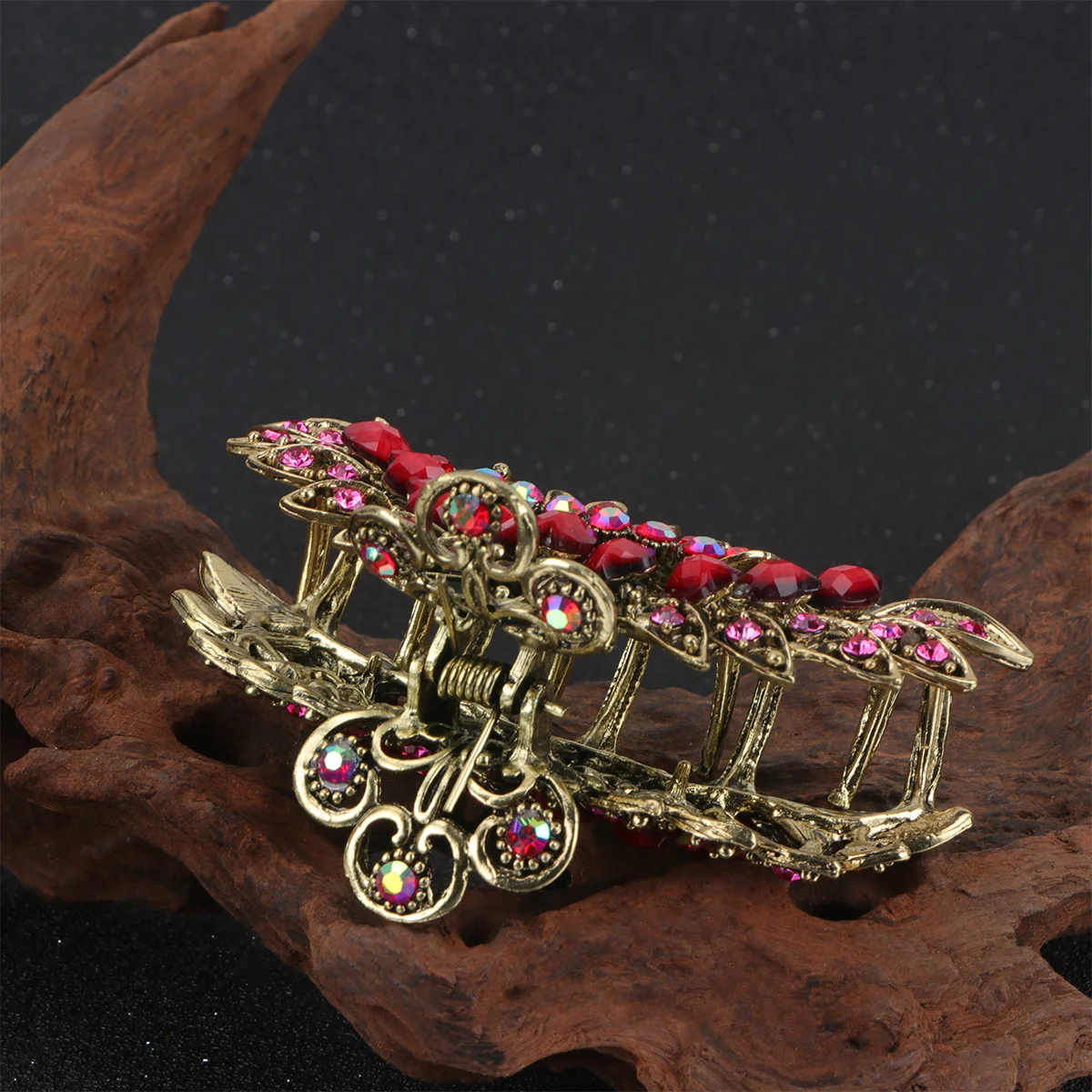 Retro Hair Red Rhinestone Jaw Clip For Girls Women Ponytail Clips Fashion Catch Clip Durable Hair Styling Tool Accessory Gift
Retro Hair Red Rhinestone Jaw Clip For Girls Women Ponytail Clips Fashion Catch Clip Durable Hair Styling Tool Accessory Gift