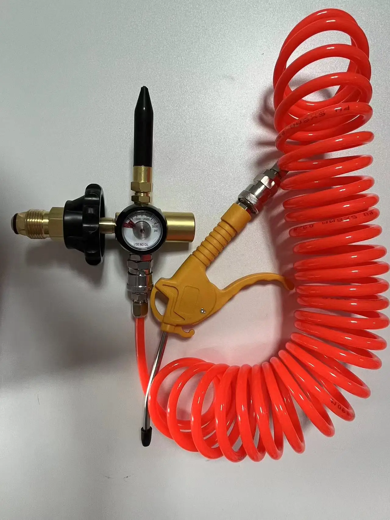 Hx0044 All Copper High-Pressure Helium Pressure Reducing Valve Filled Balloon Pressure Reducer Dual Outlet With Gas Pipe
Hx0044 All Copper High-Pressure Helium Pressure Reducing Valve Filled Balloon Pressure Reducer Dual Outlet With Gas Pipe