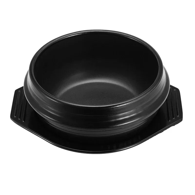 2025 New 16cm Black Classic Korean Stone Pot Cuisine Sets Ceramic Stone Bowl Pot For Bibimbap Ceramic Soup Ramen Rice Bowls
2025 New 16cm Black Classic Korean Stone Pot Cuisine Sets Ceramic Stone Bowl Pot For Bibimbap Ceramic Soup Ramen Rice Bowls