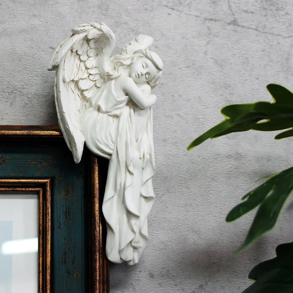 2Pcs Door Frame Angel Decor Resin Sleeping Gesture Angel Statues for Home Window Wall Decoration Festival Gift
2Pcs Door Frame Angel Decor Resin Sleeping Gesture Angel Statues for Home Window Wall Decoration Festival Gift