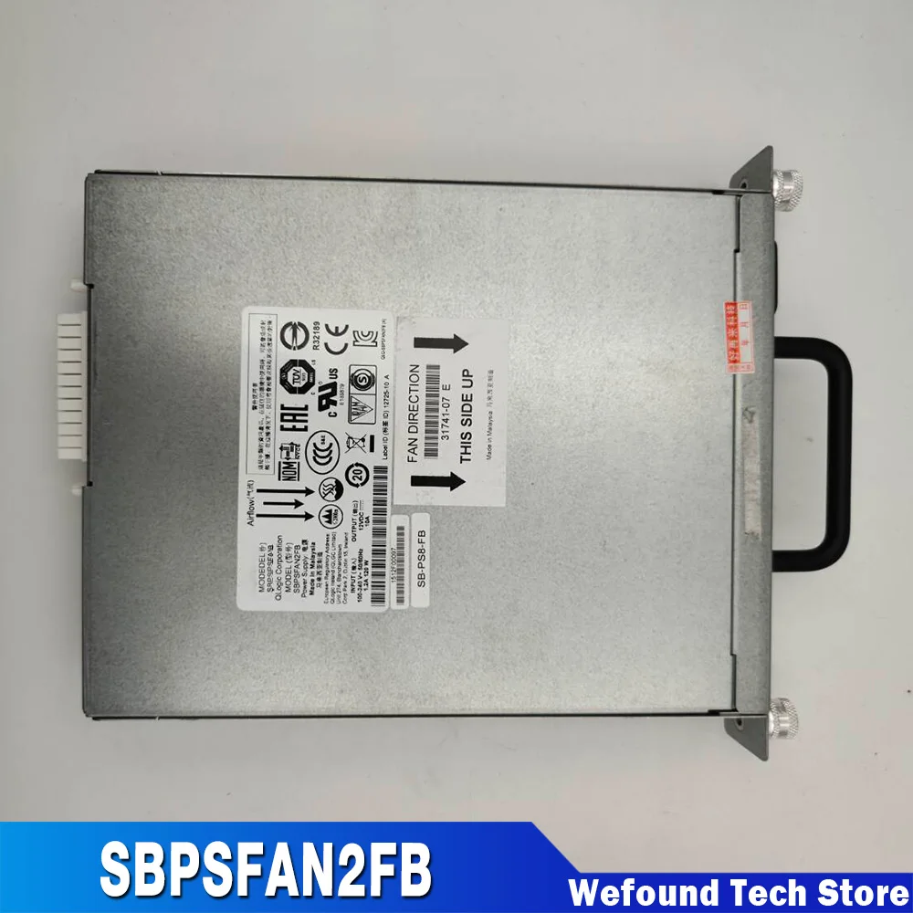 1pcs Good Condition Full Test For Fiber Switch Power Module SB5800 Work Good SBPSFAN2FB
1pcs Good Condition Full Test For Fiber Switch Power Module SB5800 Work Good SBPSFAN2FB