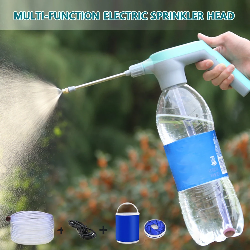 New Garden Water Spayer Suit Electric Charging Watering Head for Plants 3M 5M Water Pipe Water Bucket Irrigation Garden Supplies
New Garden Water Spayer Suit Electric Charging Watering Head for Plants 3M 5M Water Pipe Water Bucket Irrigation Garden Supplies