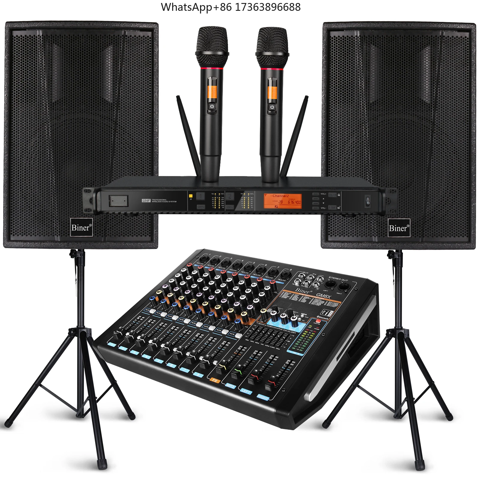 F10 Factory Price 10 Inch Party Speakers Wireless Mic With 8 Channel Audio Mixer Portable Speakers for Stage
F10 Factory Price 10 Inch Party Speakers Wireless Mic With 8 Channel Audio Mixer Portable Speakers for Stage