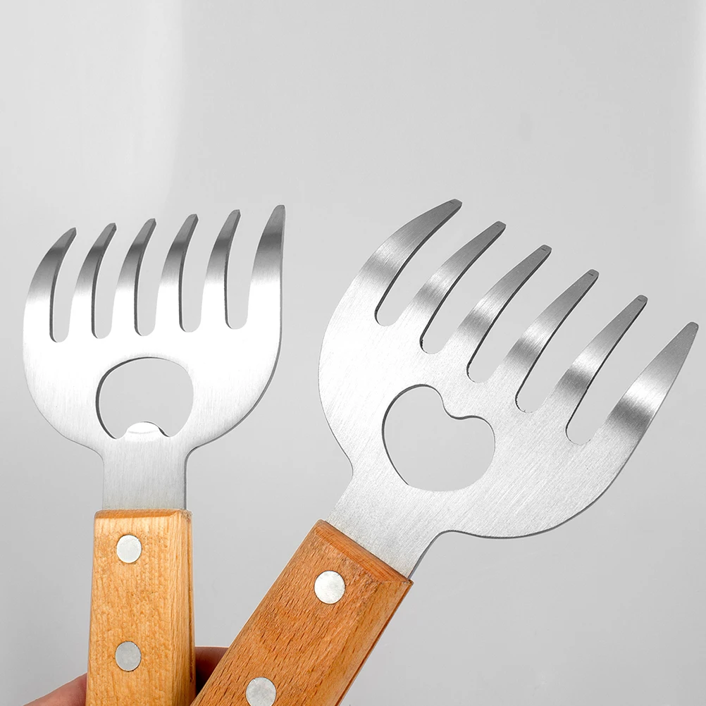 Bear Claw Meat Shredder Stainless Steel Bbq Claws For Pulled Pork Chicken Fish Shredding Tool Kitchen Cooking Aid
Bear Claw Meat Shredder Stainless Steel Bbq Claws For Pulled Pork Chicken Fish Shredding Tool Kitchen Cooking Aid