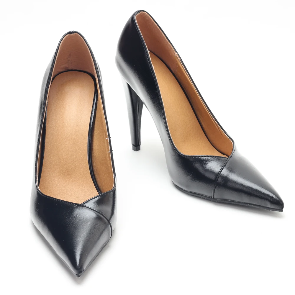 Big Size 10 Cm High Heel Unisex Pointy Toe Patent Leather Slip on Stiletto Heel Pump 36-46
Big Size 10 Cm High Heel Unisex Pointy Toe Patent Leather Slip on Stiletto Heel Pump 36-46