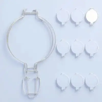 10 шт. зажимов из нержавеющей стали для герметизации банок, универсальные металлические фиксаторы для банок с медом, стеклянных контейнеров и хранения
10 шт. зажимов из нержавеющей стали для герметизации банок, универсальные металлические фиксаторы для банок с медом, стеклянных контейнеров и хранения