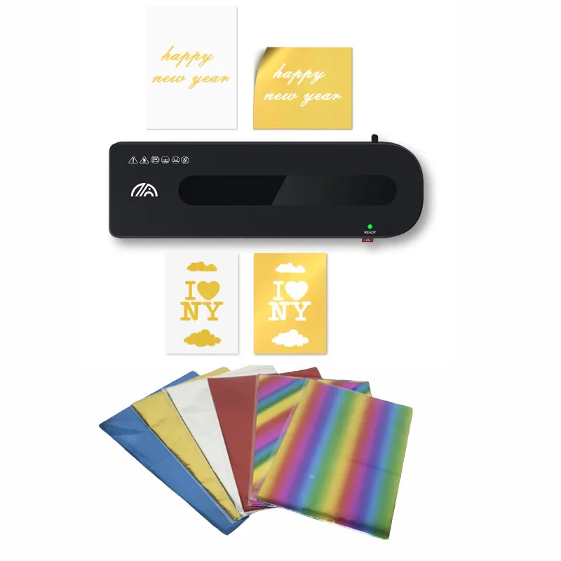 Available Hot Stamping Paper and Aluminum Foil Desktop Foiling & Laminating Laminator
Available Hot Stamping Paper and Aluminum Foil Desktop Foiling & Laminating Laminator