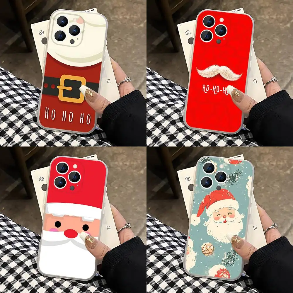 Christmas Santa Claus Phone Case For iPhone 17,16,15,14,13,12,11 Pro,Max,Plus,Mini,Air,E Magnetic Magsafe Frosted Transparent
Christmas Santa Claus Phone Case For iPhone 17,16,15,14,13,12,11 Pro,Max,Plus,Mini,Air,E Magnetic Magsafe Frosted Transparent