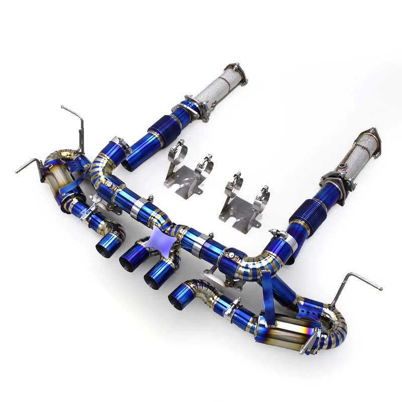 Catback Exhaust System For Chevrolet CORVETTE C8 Z06 2019-2023 Titanium Exhaust Pipe OEM Valve System With 3 Inch Pipe
Catback Exhaust System For Chevrolet CORVETTE C8 Z06 2019-2023 Titanium Exhaust Pipe OEM Valve System With 3 Inch Pipe