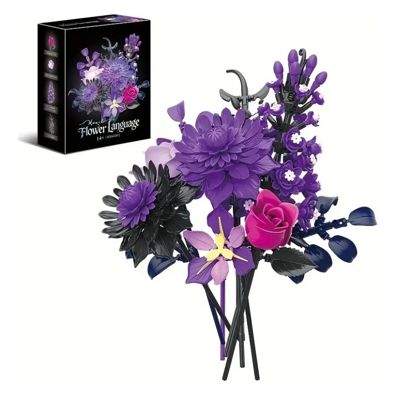 500+ деталей: Креативный конструктор «Роза Моне» в стиле черного золота, цветы бонсай, строительные блоки, игрушка-конструктор, украшение для дома, подарок для девочек и детей
500+ деталей: Креативный конструктор «Роза Моне» в стиле черного золота, цветы бонсай, строительные блоки, игрушка-конструктор, украшение для дома, подарок для девочек и детей