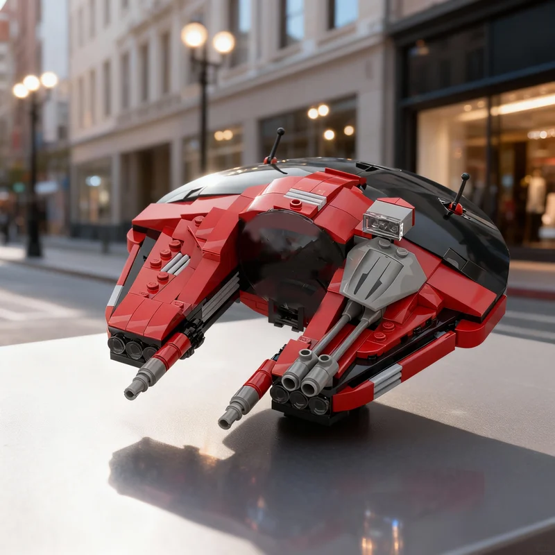 290 деталей MOC: Конструктор «Звездная битва: TIE Banshee» — креативный подарок, декор для демонстрации, сборная модель премиум-класса для взрослых и детей, для дома и офиса
290 деталей MOC: Конструктор «Звездная битва: TIE Banshee» — креативный подарок, декор для демонстрации, сборная модель премиум-класса для взрослых и детей, для дома и офиса