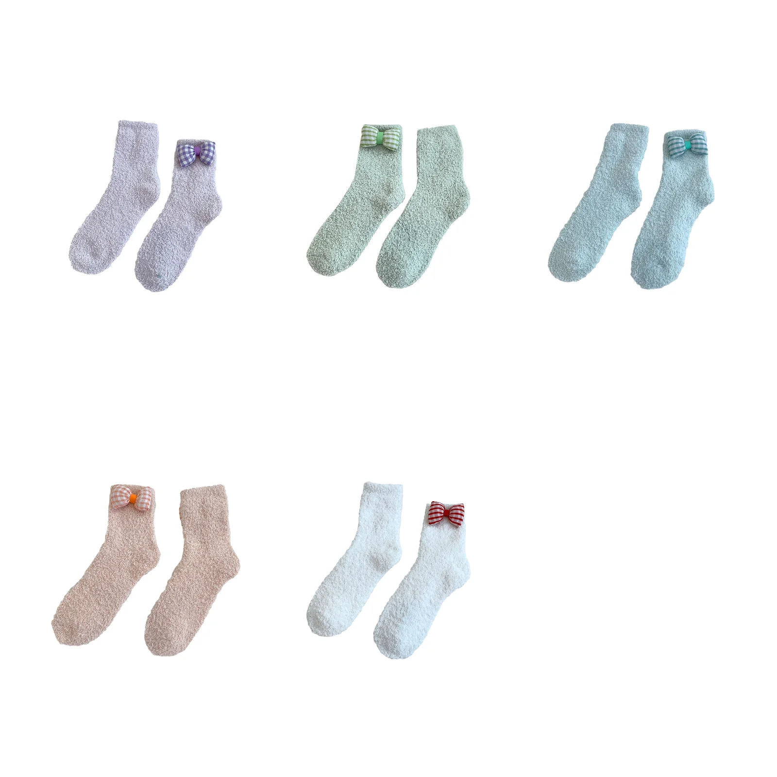 Coral velvet socks for women in 5 colors available: purple/green/blue/orange/white single size combination
Coral velvet socks for women in 5 colors available: purple/green/blue/orange/white single size combination