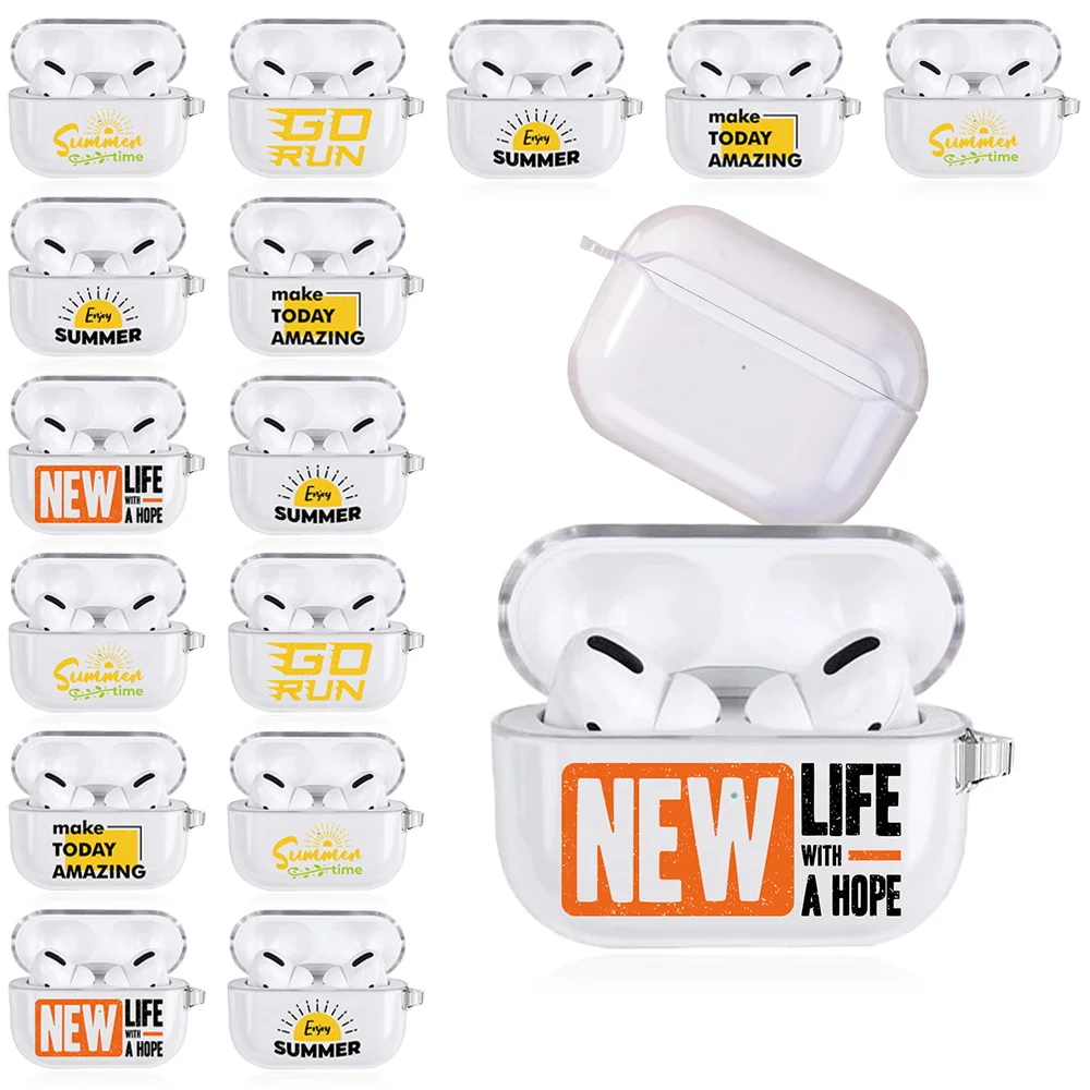 Earphone Case for Apple AirPods Pro /AirPods 3rd Generation Anti-drop Phrase Pattern Wireless Bluetooth Headphone Silicone Cover
Earphone Case for Apple AirPods Pro /AirPods 3rd Generation Anti-drop Phrase Pattern Wireless Bluetooth Headphone Silicone Cover