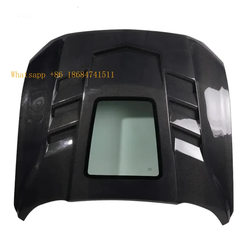 Upgraded GT Carbon Fiber Hood with Transparent Glass 2015-2024
Upgraded GT Carbon Fiber Hood with Transparent Glass 2015-2024