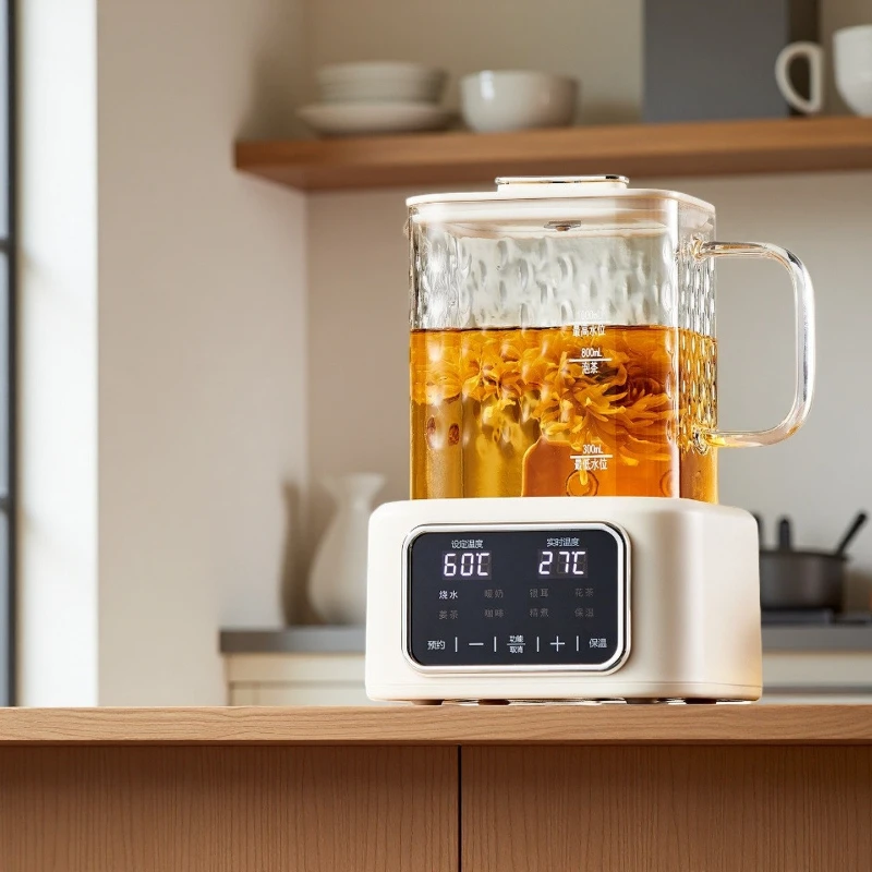 Yjq health pot glue-free flower teapot office tea-making kettle full glass
Yjq health pot glue-free flower teapot office tea-making kettle full glass